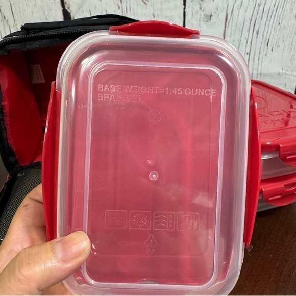 6 PACK FITNESS MOTIVATOR CUBE MEAL PREP MANAGEMENT SYSTEM 3 meals pack - Picture 8 of 10